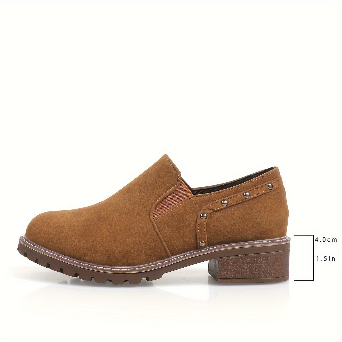 Women's Plus Size Ankle Boots | Casual All-Match Thick Heel Short Boots