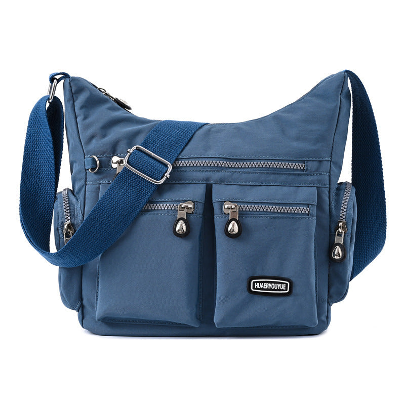 Women’s Waterproof Shoulder Bag – Multi-Pocket Crossbody Bag