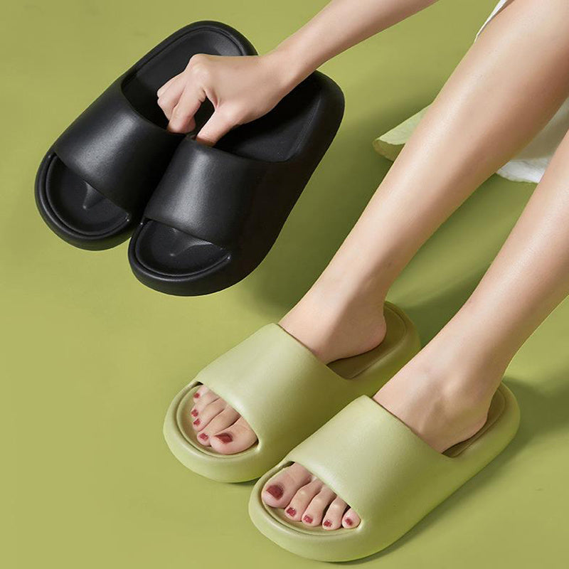 Bread Shape Home Slippers – Non-Slip Indoor Bathroom Shoes