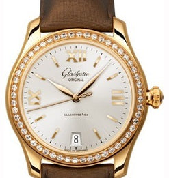 glashutte original lady serenade rose gold ladies watch