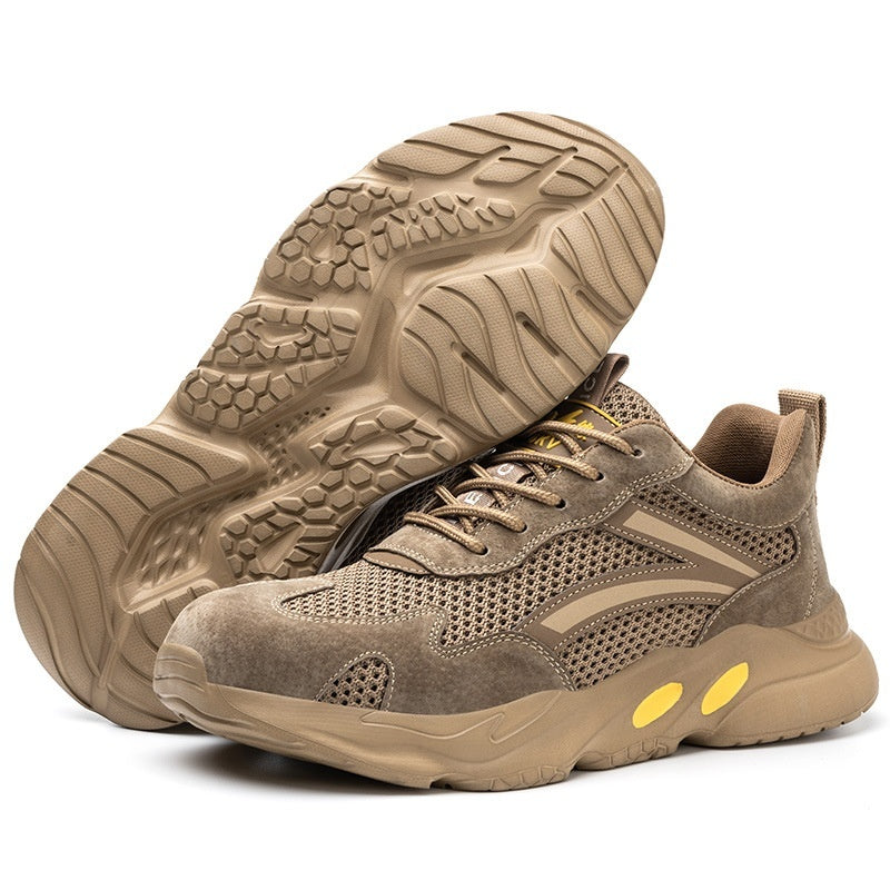 Men’s Summer Work Safety Shoes – Breathable Anti-Smash, Non-Slip Design