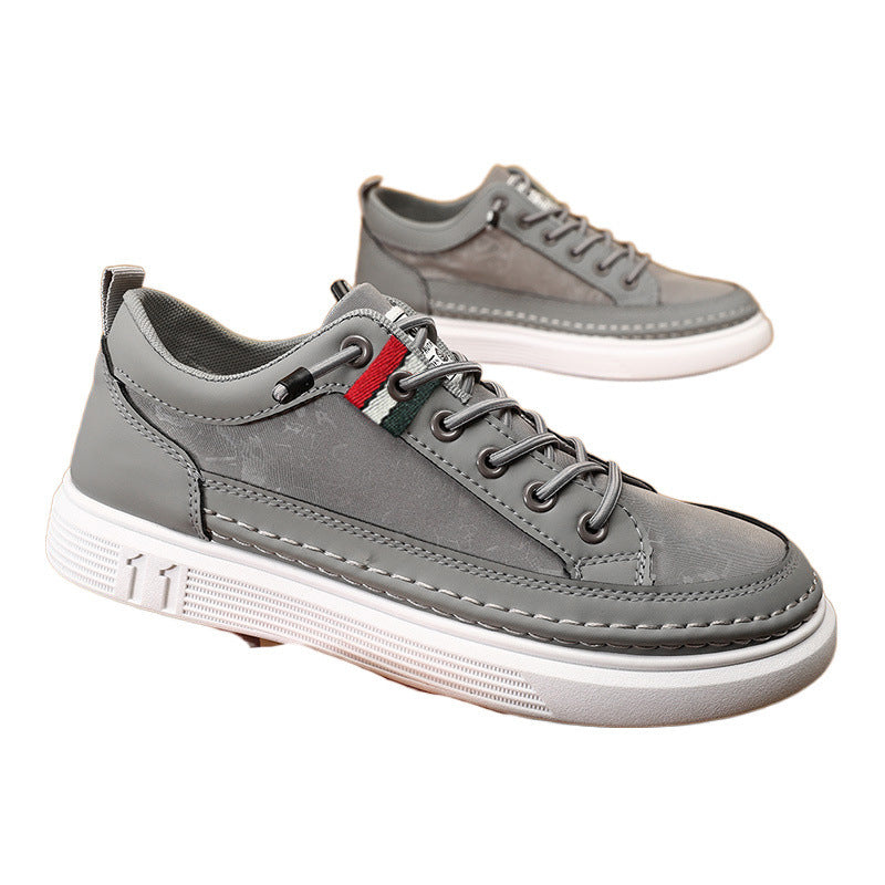 Men’s Casual Canvas Shoes – High-End Versatile Bandage Sneakers