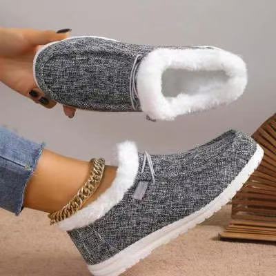 Women's Casual Straight Cotton Flat Shoes