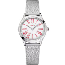 omega de ville mini tr?or stainless steel & diamonds lady's watch_1