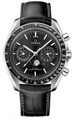 omega speedmaster two counters moonphase stainless steel & ceramic men's watch_1