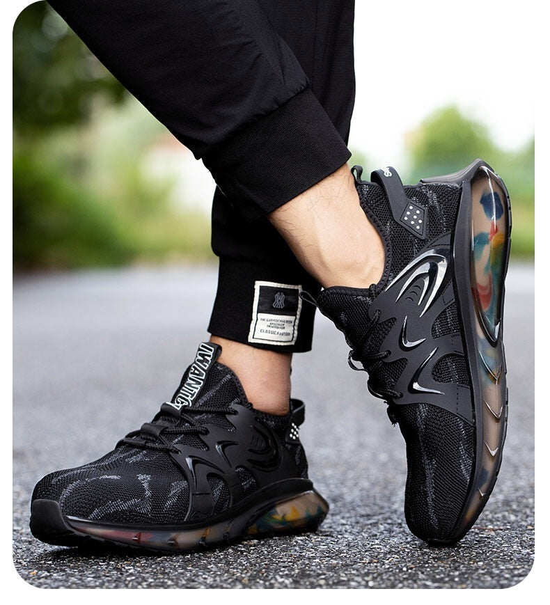 Men’s Steel Toe Safety Shoes – Anti-Smash, Anti-Penetration & Soft Bottom