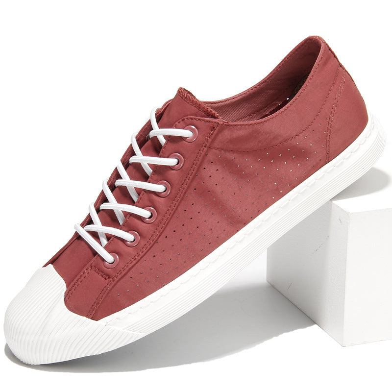 Men’s Summer Slip-On Canvas Shoes – Breathable, Soft Low-Top Sneakers