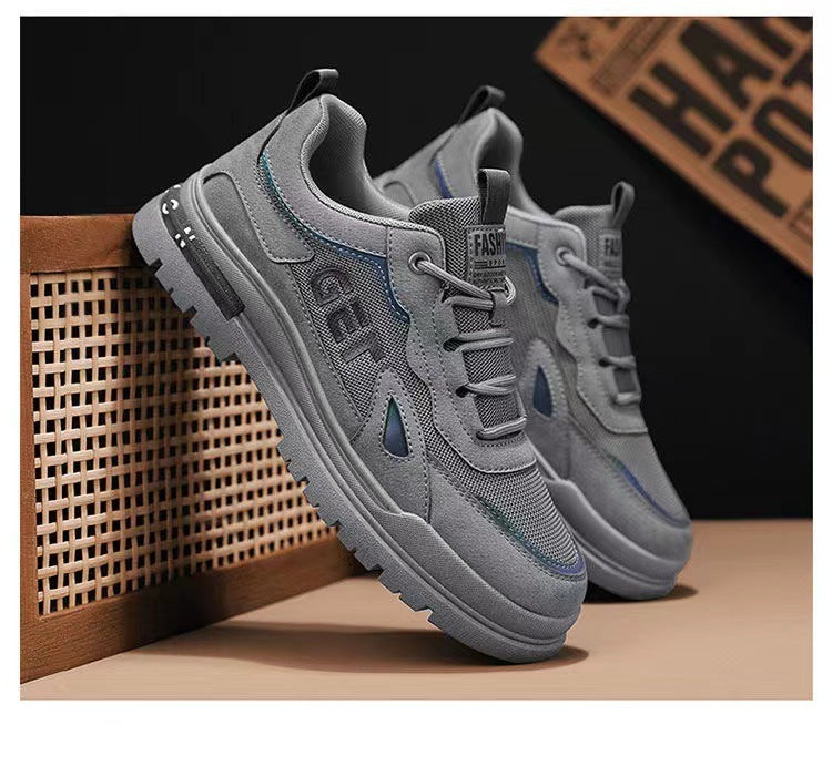 Men’s Breathable Labor Protection Shoes – Soft Bottom Work Sneakers