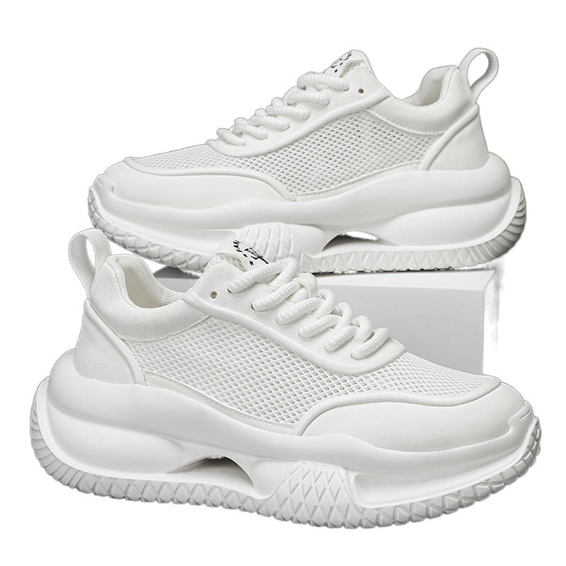 Men's New Summer Platform Mesh Surface Breathable Sports Casual Shoes
