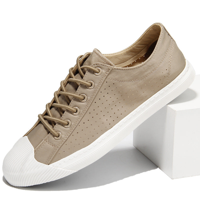 Men’s Summer Slip-On Canvas Shoes – Breathable, Soft Low-Top Sneakers