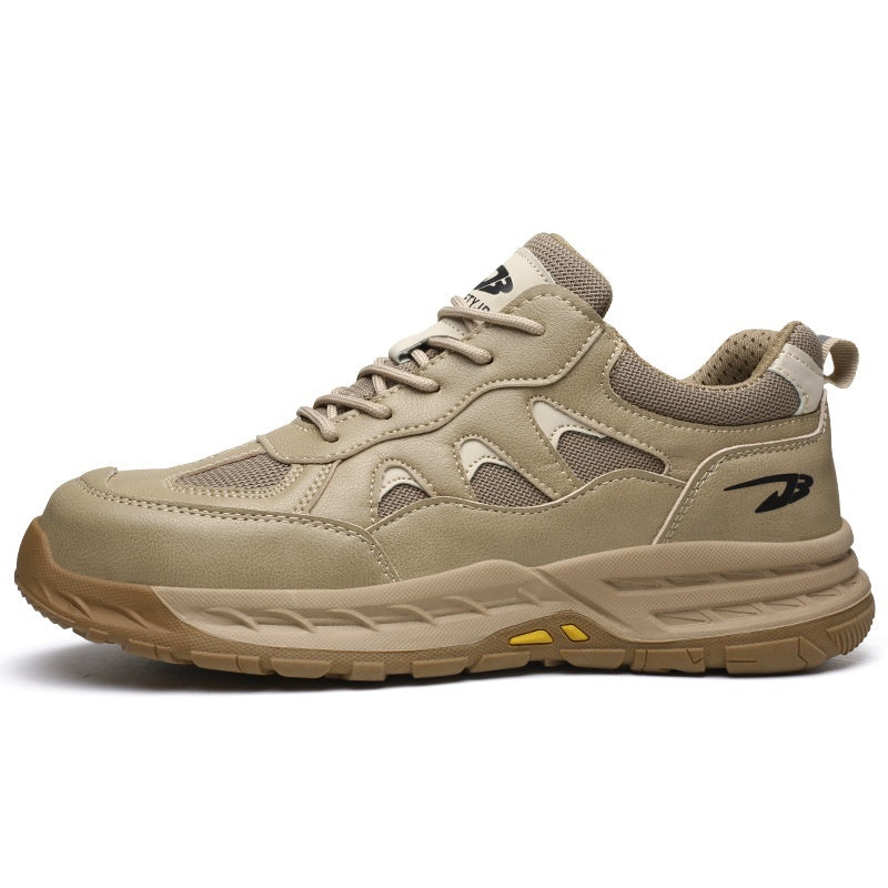 Summer Safety Work Shoes – Anti-Smashing, Anti-Penetration & Breathable Sweat-Absorbing Footwear for Men
