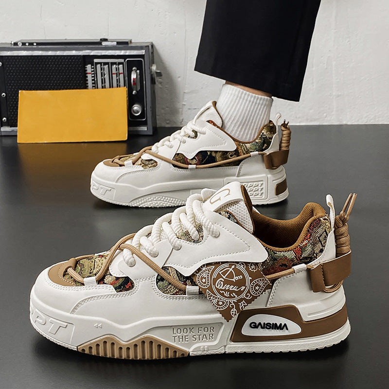 Men’s Casual Shoes – New Thick-Soled Non-Slip Versatile Sneakers