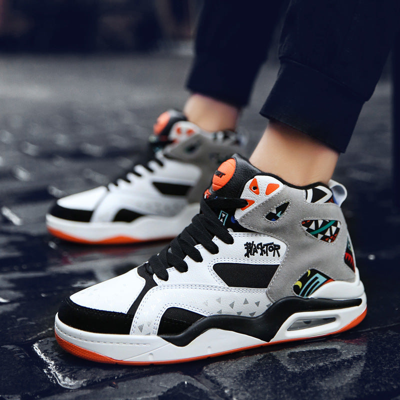 Men’s High-Top Casual Sports Running Shoes – Lightweight Sneakers