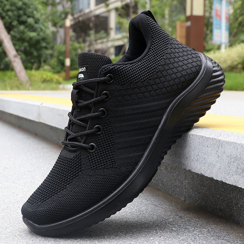 Men’s Breathable Mesh Sneakers – Durable Polyurethane Casual Shoes