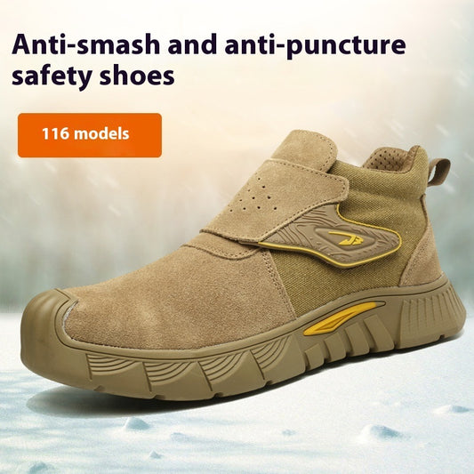 Men’s Protective Shoes – Lightweight, Anti-Smashing, Puncture Resistant