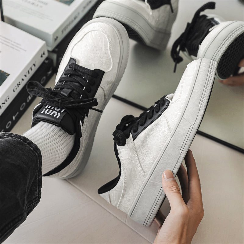 Men’s Trendy Sports Casual Sneakers – Breathable Comfort