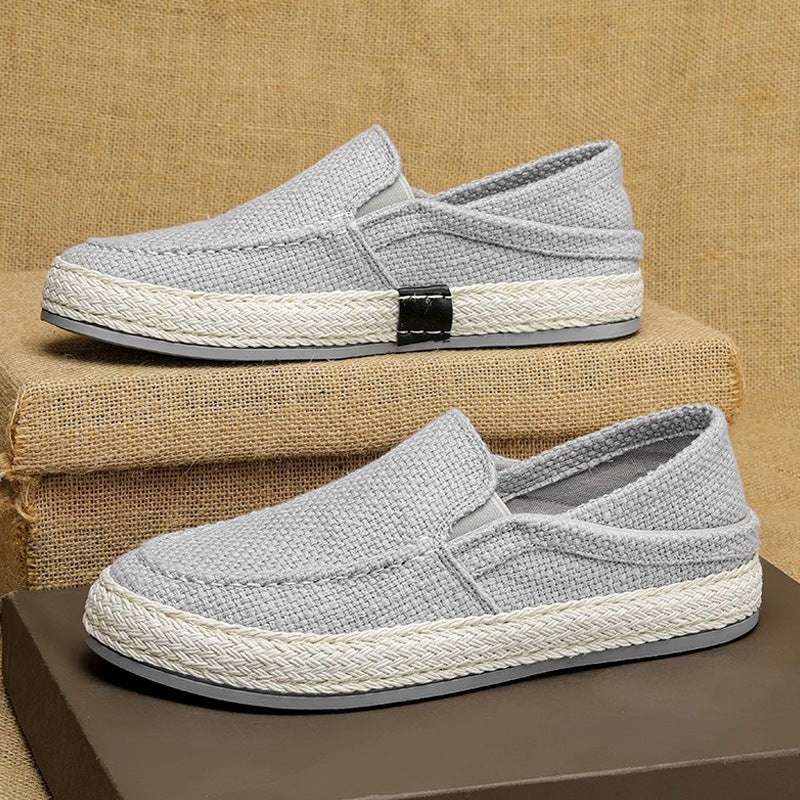 Men’s & Women’s Old Beijing Linen Shoes – Lightweight Summer Casual Flats