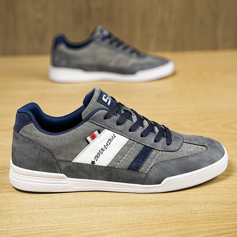 Men’s Denim Casual Shoes – Plus Size Outdoor Breathable Style