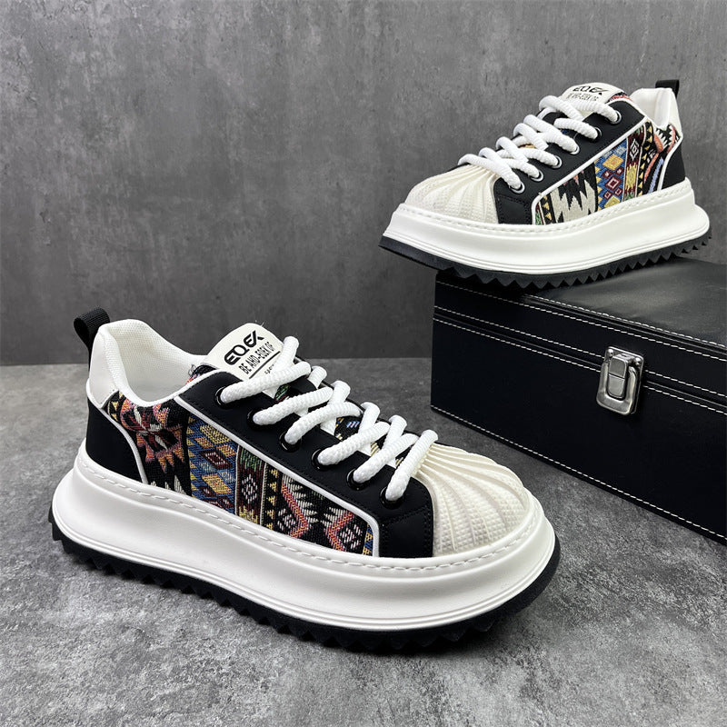 Men's Fashion Printing Soft Bottom Casual Shoes