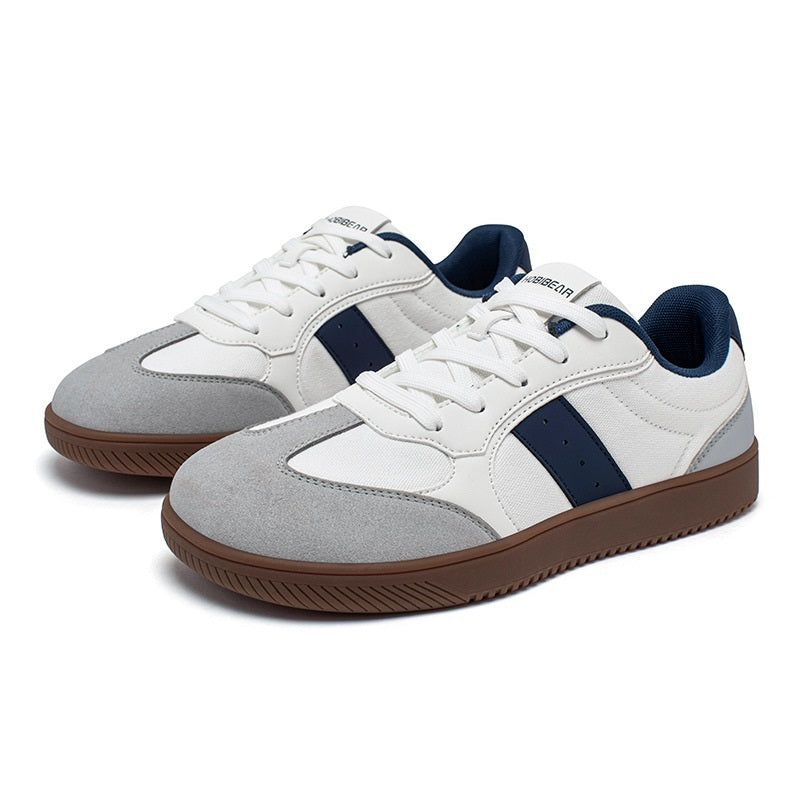 Men’s Retro German Wide Toe Trainers – Classic Casual Sports Shoes