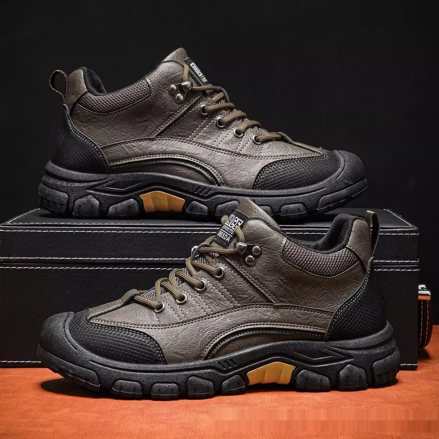 Men’s Plus Size Mountaineering Workwear Hiking Shoes