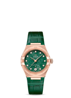 omega constellation co-axial master chronometer sedna? gold & diamonds lady?s watch_8