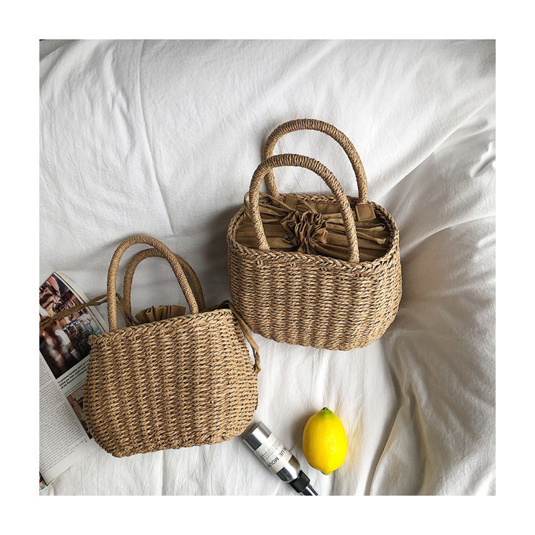Women’s Hand-Woven Handbag – Trendy Handmade Bag