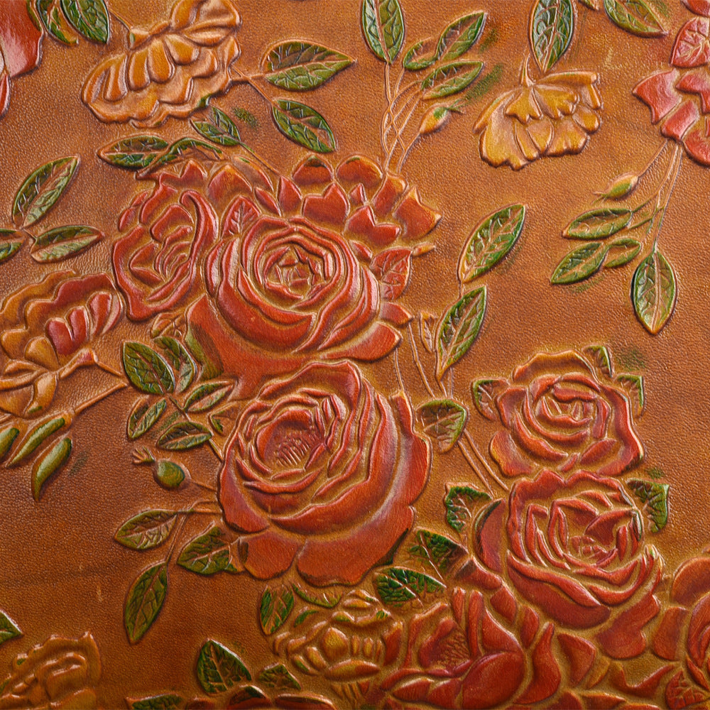 Genuine Leather Brush Color Tote Bag – Women’s Crossbody Shoulder Handbag