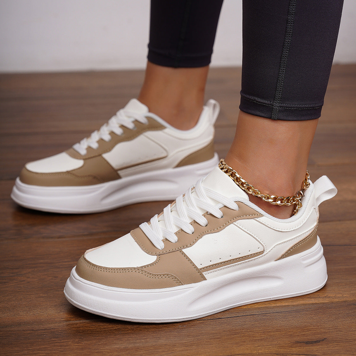 Platform Casual Shoes Outer Wear Height Increasing Women Shoes