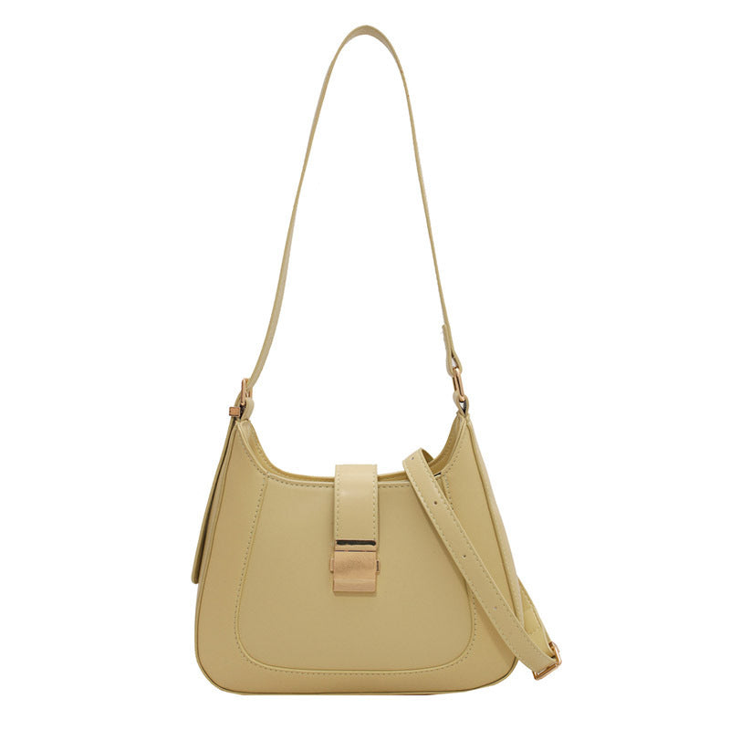 Women's Summer New Solid Color Fashion Messenger Handbag