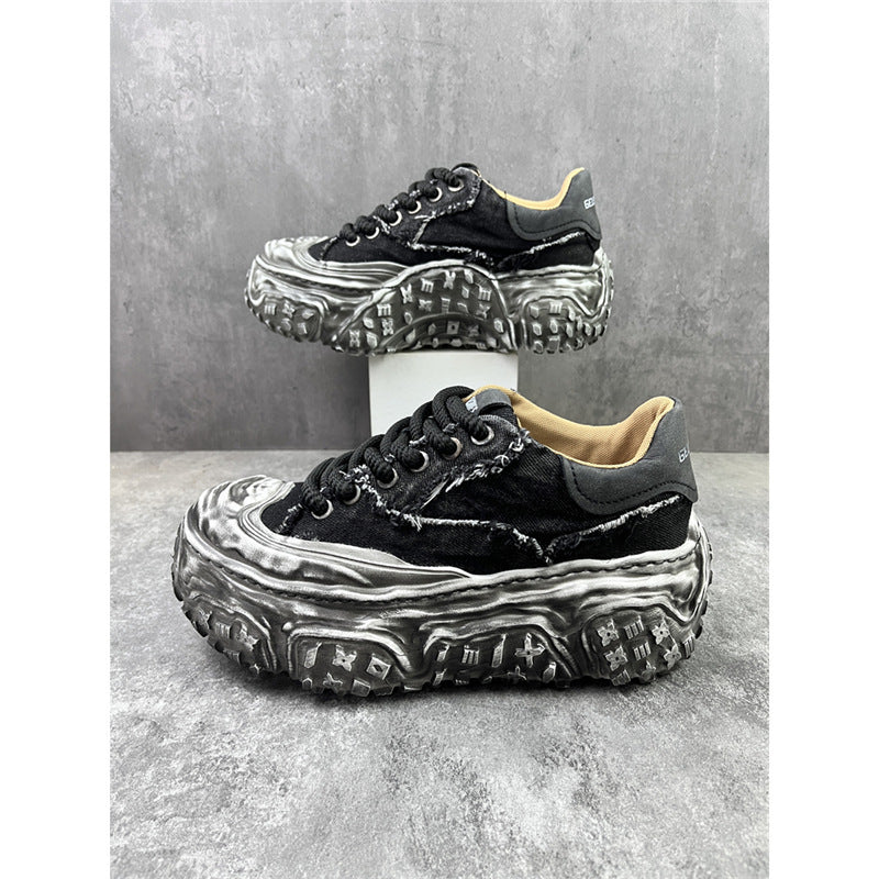 Men’s Retro American Style Sneakers – Fashion Versatile Casual Shoes