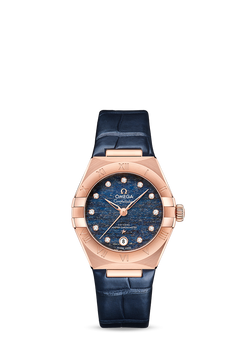 omega constellation co-axial master chronometer sedna? gold & diamonds lady?s watch_6