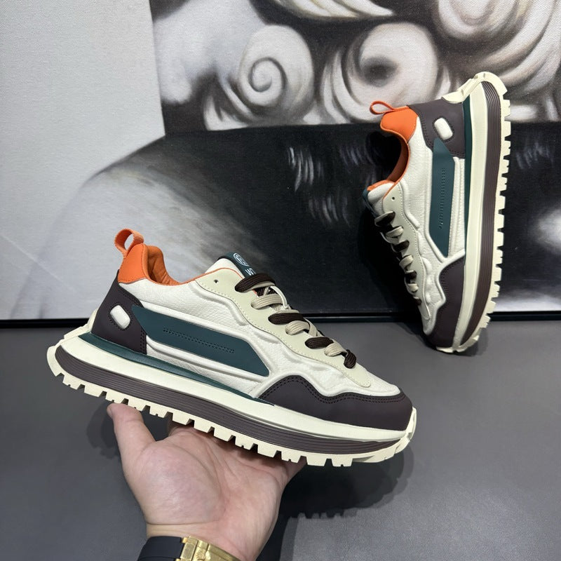 Men’s Casual White Shoes – Anti-slip Lightweight Sports Sneakers