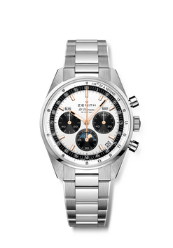 zenith chronomaster original stainless steel men's watch_4