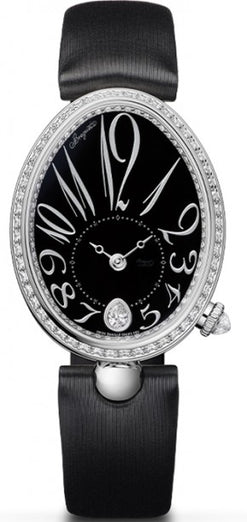breguet reine de naples 18k white gold & diamonds lady's watch_3