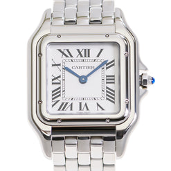 cartier panth?e de cartier stainless steel men's watch_1