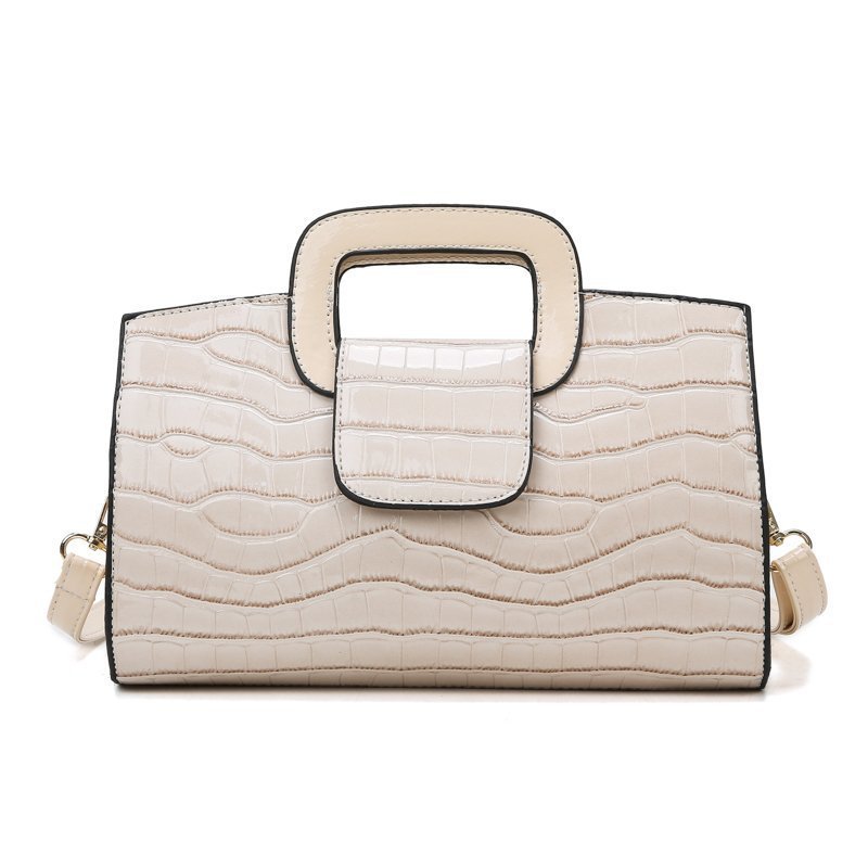 New European and American Retro Handbag | Vintage Pattern Fashion Shoulder Bag