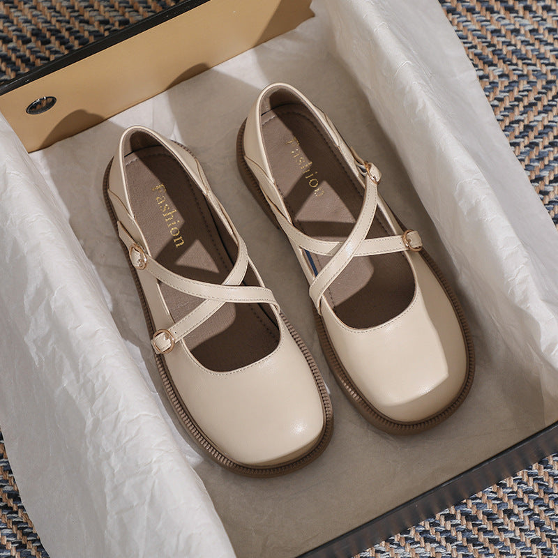 New Japanese College Style JK Uniform Single Shoes Women