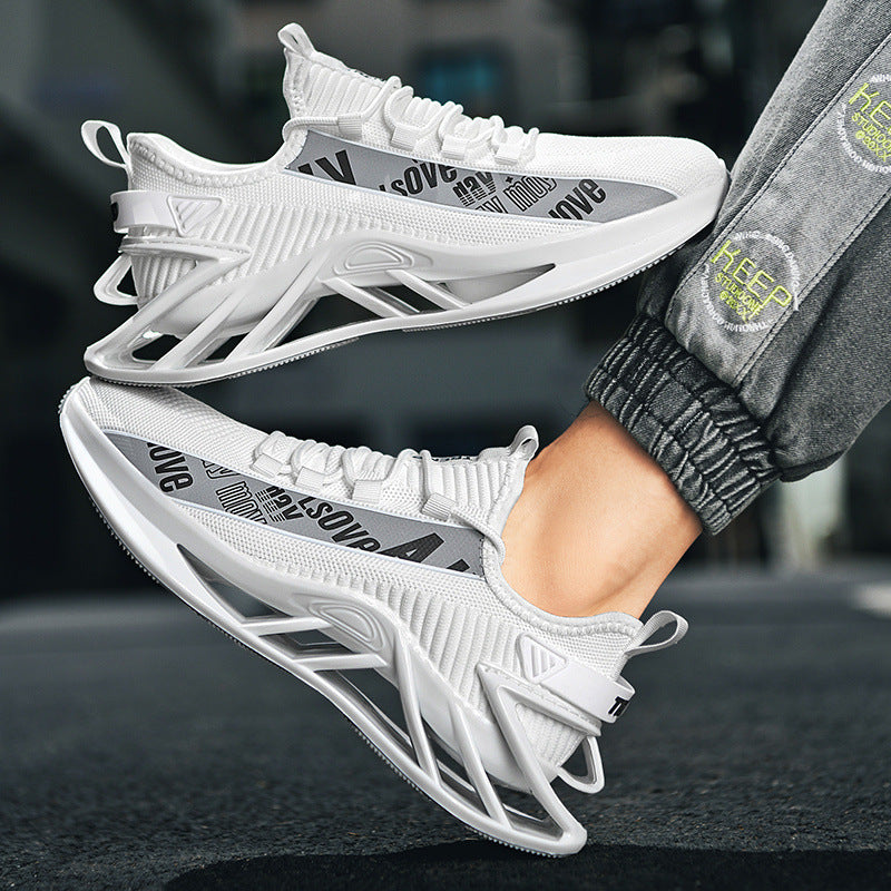 Men’s Fashion Casual Shoes – Fly Woven Mesh Exercise Sneakers