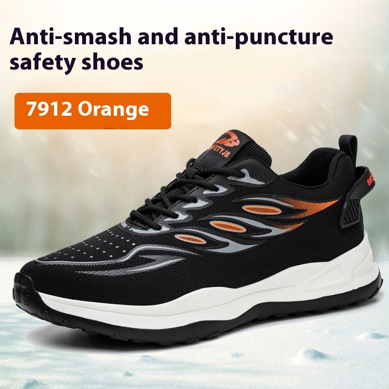 Men’s Anti-Smashing Safety Shoes – Lightweight Puncture Protection Design