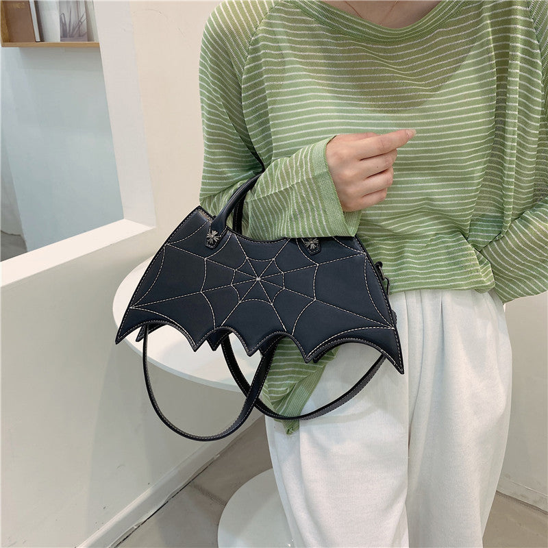 Women’s Halloween Bag – Spider Web Batgirl Messenger Crossbody