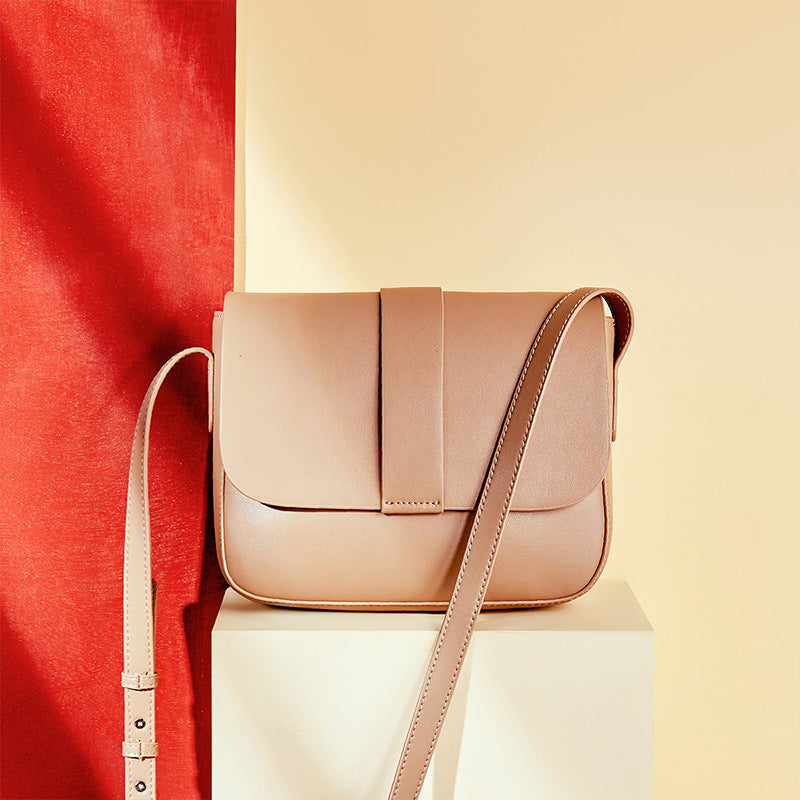 Elegant Retro Shoulder Bag | Small Square Textured Crossbody for Women