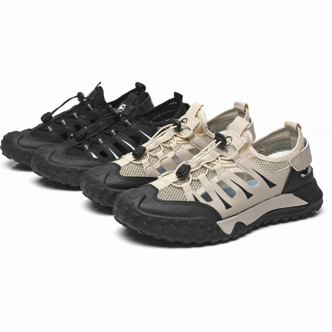 Men’s Outdoor Upstream Shoes – Quick Dry, Large Mesh, Breathable