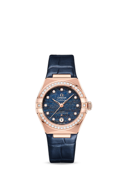 omega constellation co-axial master chronometer sedna? gold & diamonds lady?s watch_3