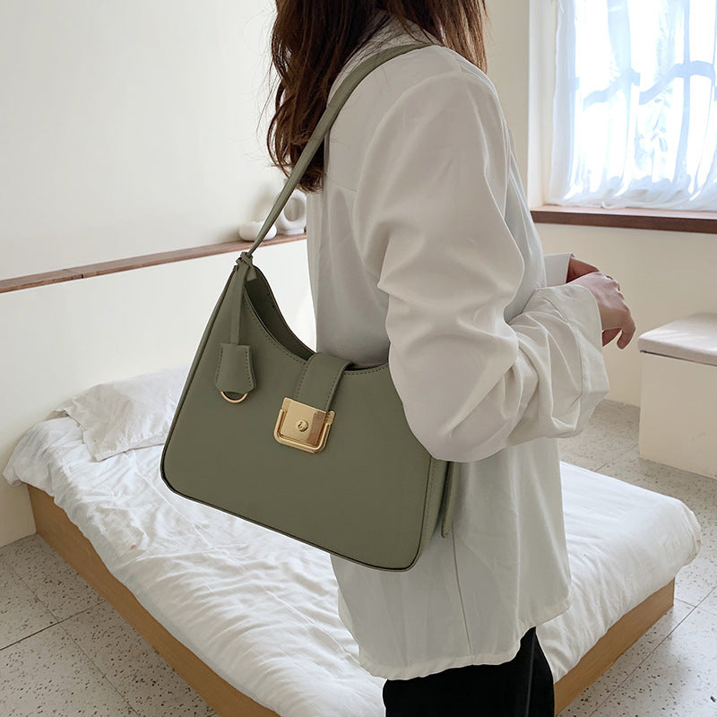 French Retro Casual Shoulder Bag for Women