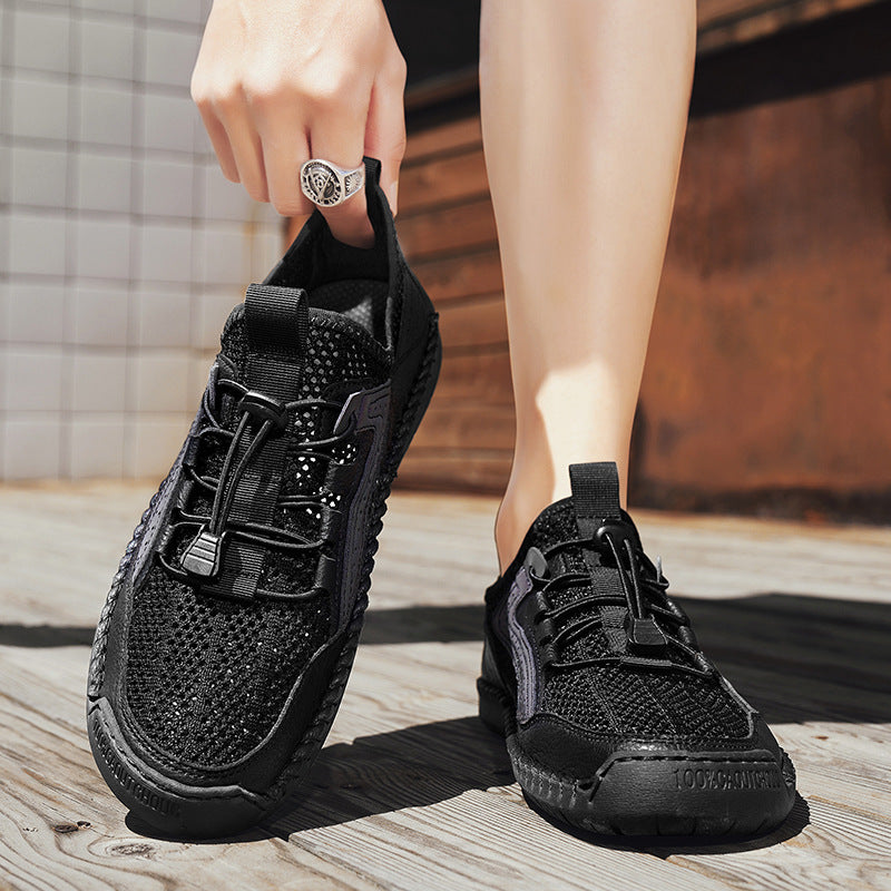 Men’s Breathable Mesh Sneakers – Sports Casual Shoes