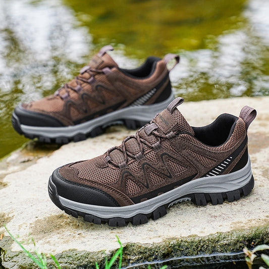 Men’s Hiking Shoes – Wear-resistant Outdoor Camping & Running Sneakers