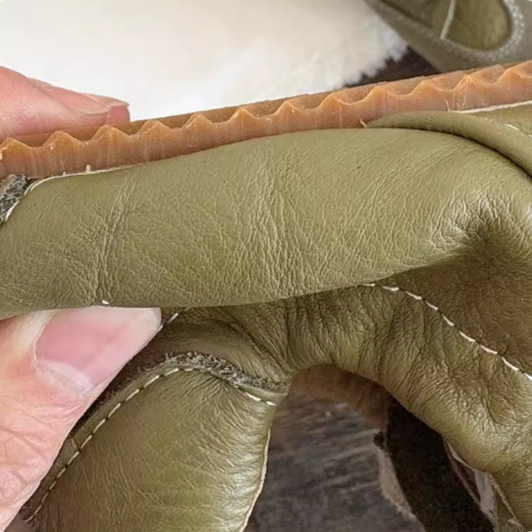 Women's Shoes Forest Style Literary College Style Genuine Leather Shit Feeling