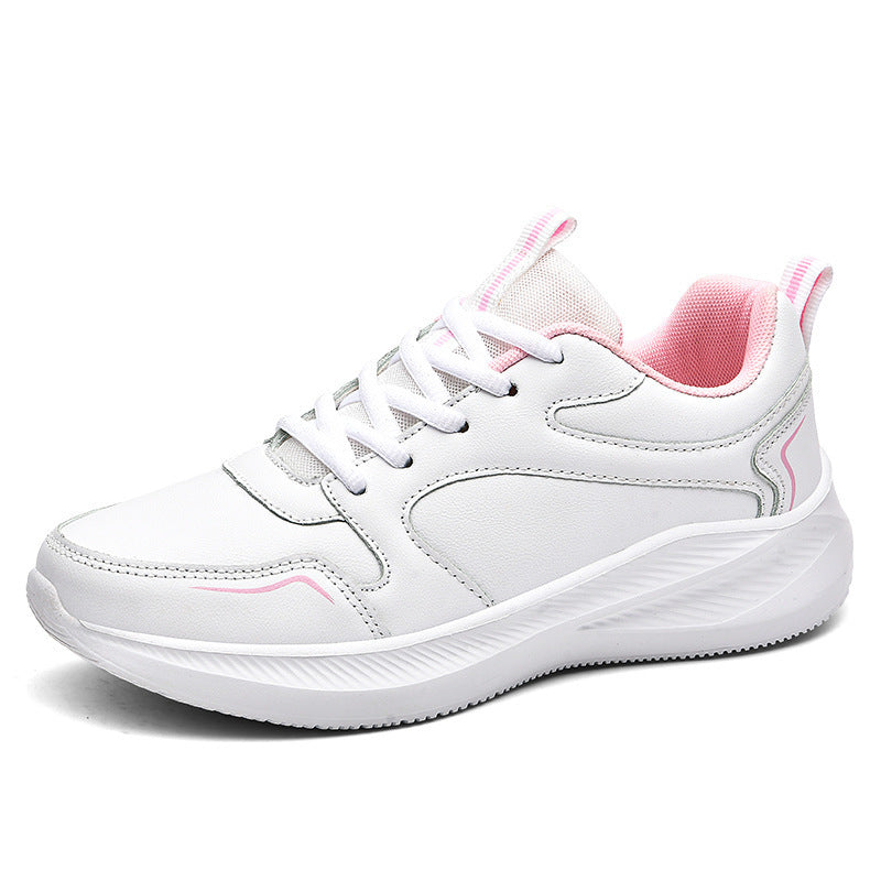 Women's Casual Waterproof Sneakers | Soft Bottom Comfortable Leather Design
