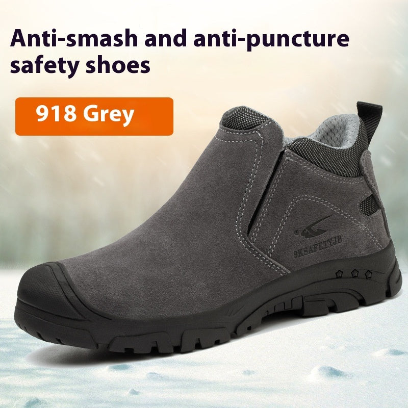 Men’s Safety Shoes – Anti-Smashing, Puncture-Resistant Work Sneakers